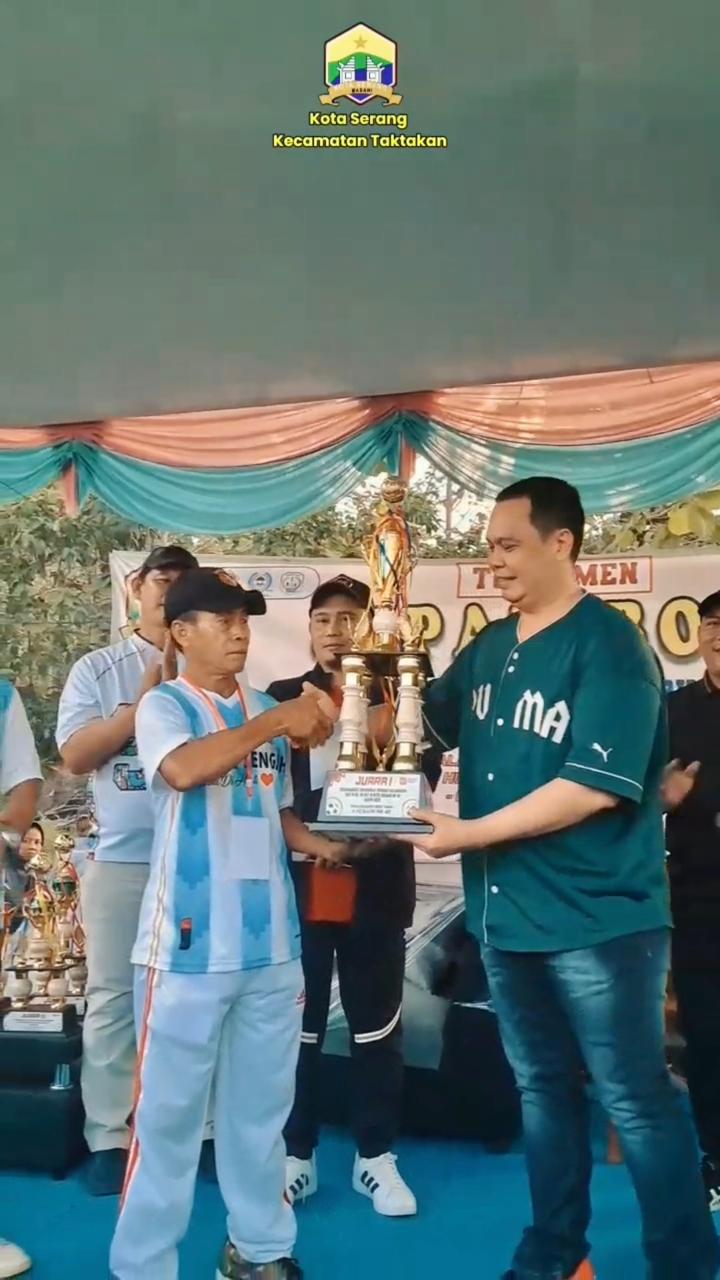 Final Turnamen Sepak Bola Tingkat Kelurahan Umbul Tengah Kecamatan Taktakan Kota Serang