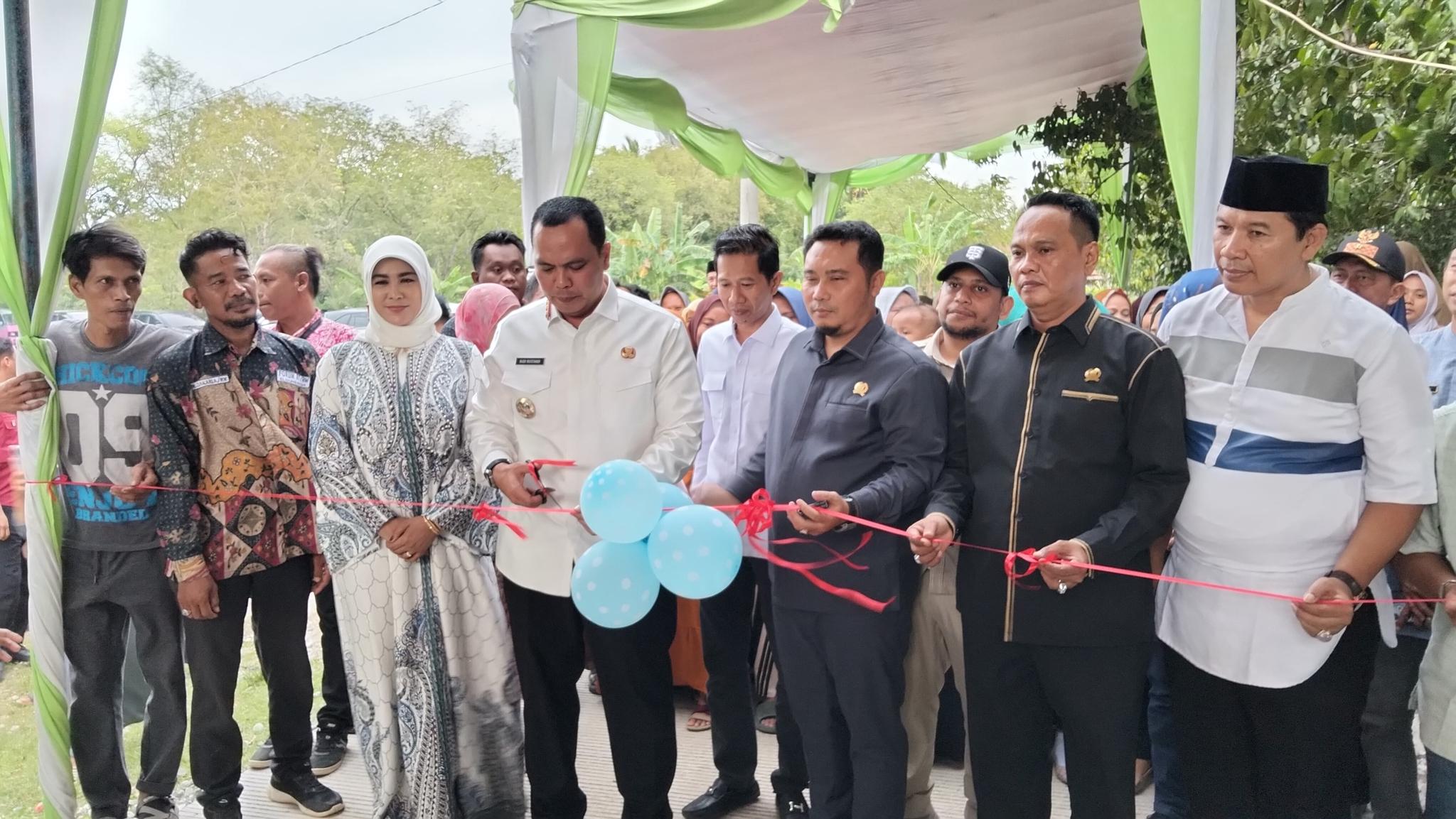 Peresmian Jalan H. Budi Rustandi, Kelurahan Kalang Anyar, Kecamatan Taktakan