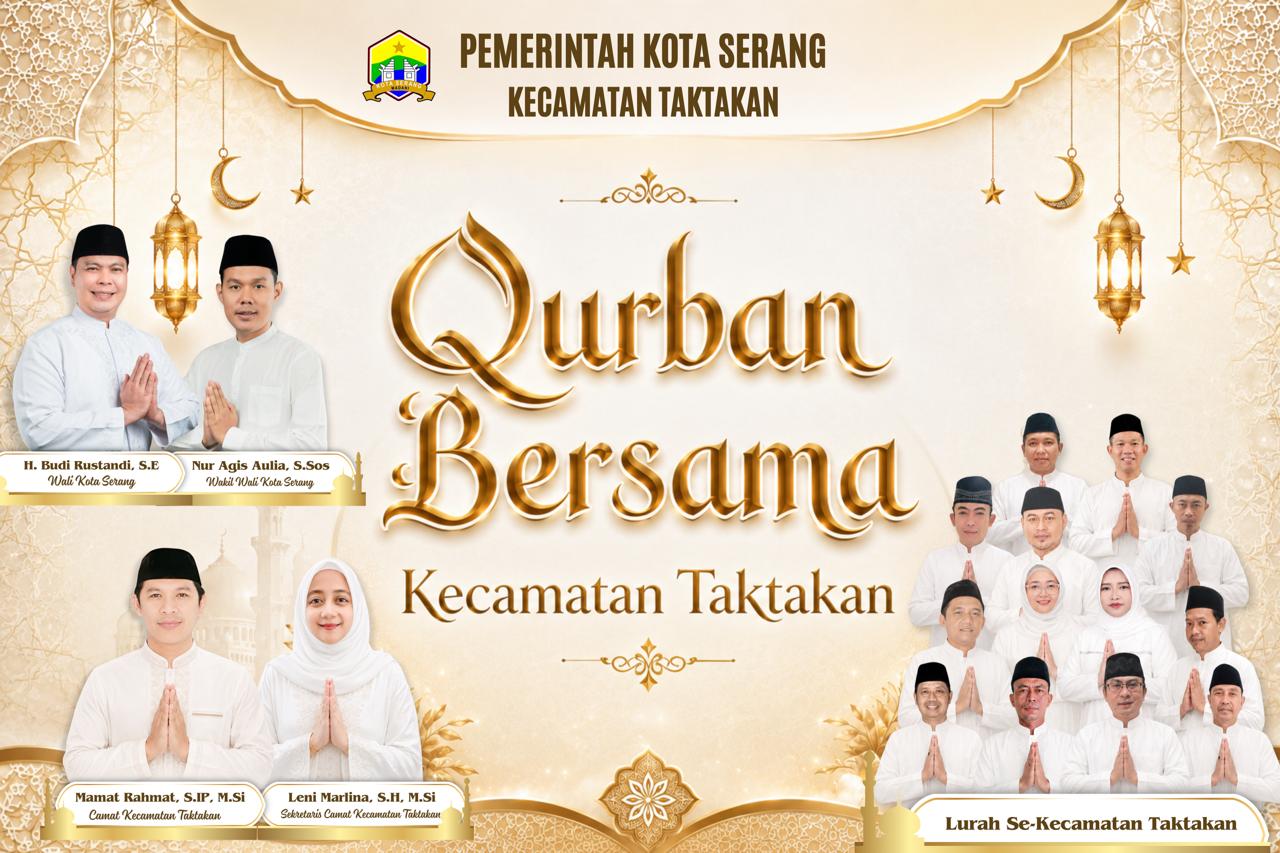 Kecamatan Taktakan Gelar Kegiatan Qurban Bersama