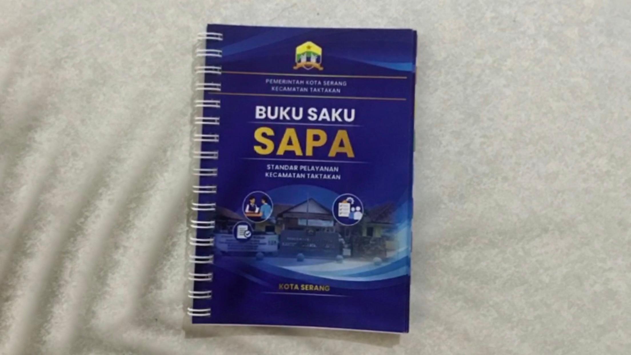 Buku Saku SAPA (Standar Pelayanan) Kecamatan Taktakan